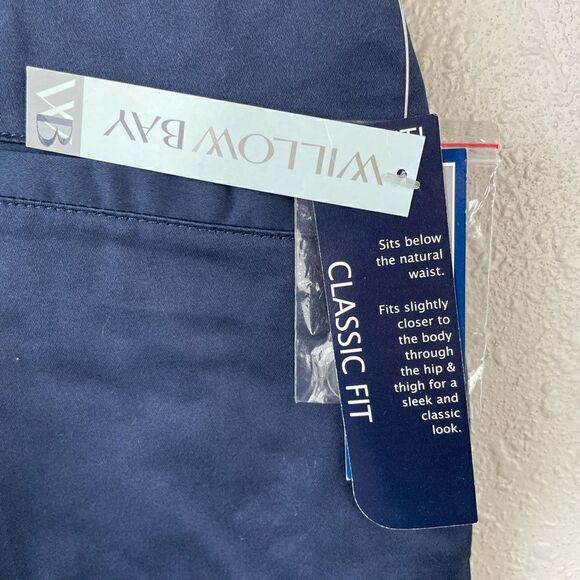 NWT Willow Bay Classic Stretch Fit Pants Size 10 - Picture 3 of 7